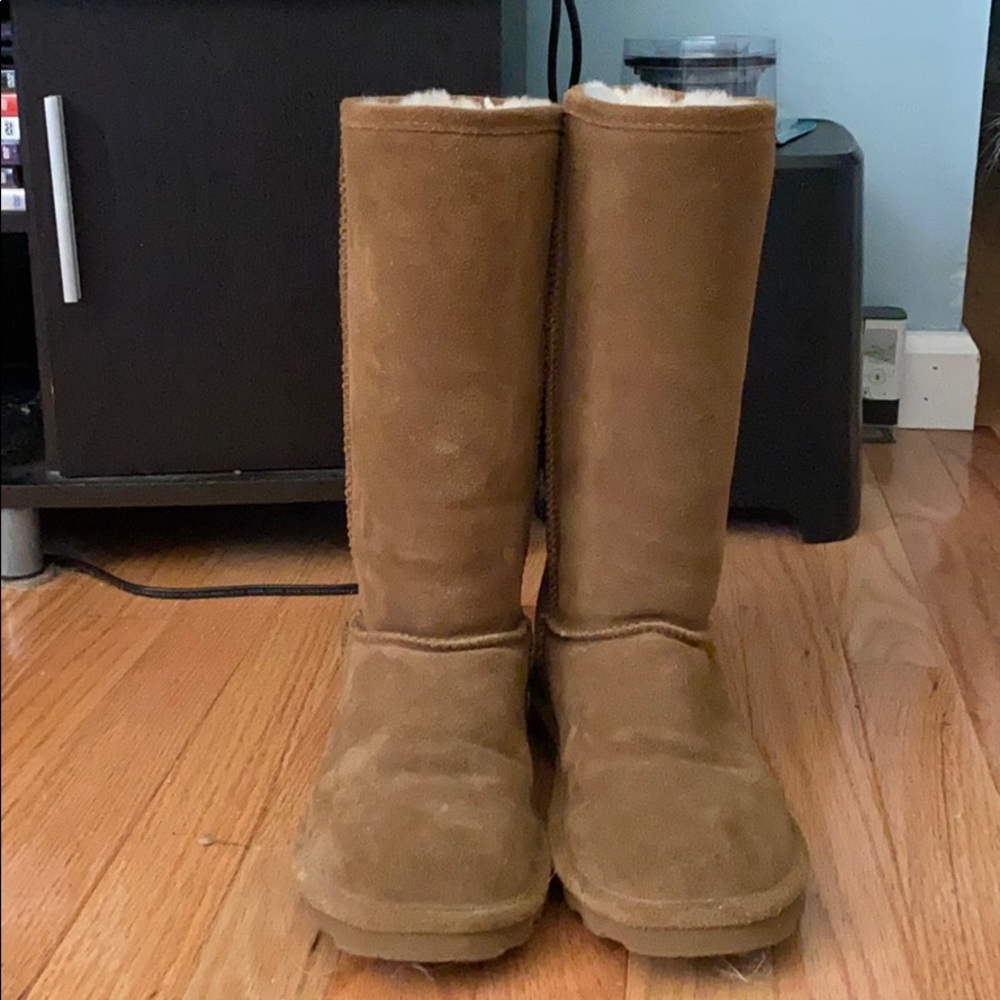 BearPaw Tall Brown Boots